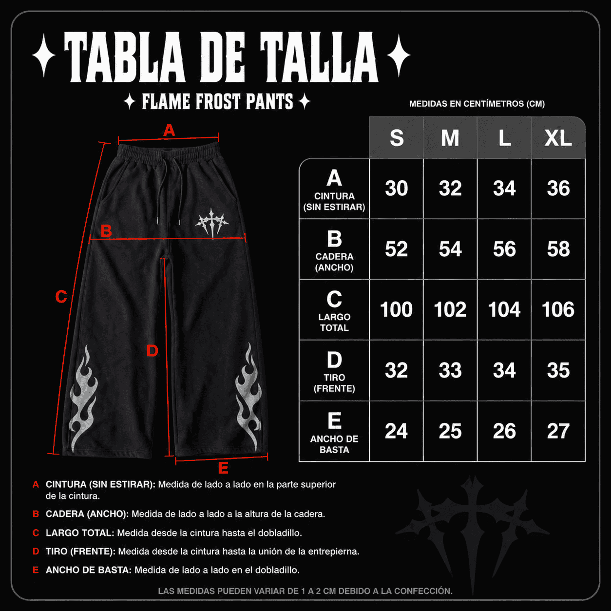 FLAME FROST PANTS