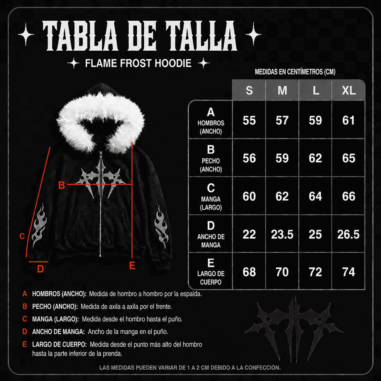 FLAME FROST HOODIE