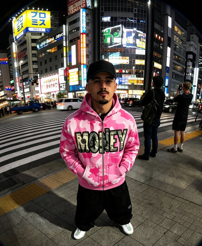 HEAVHELL CASHPINK HOODIE