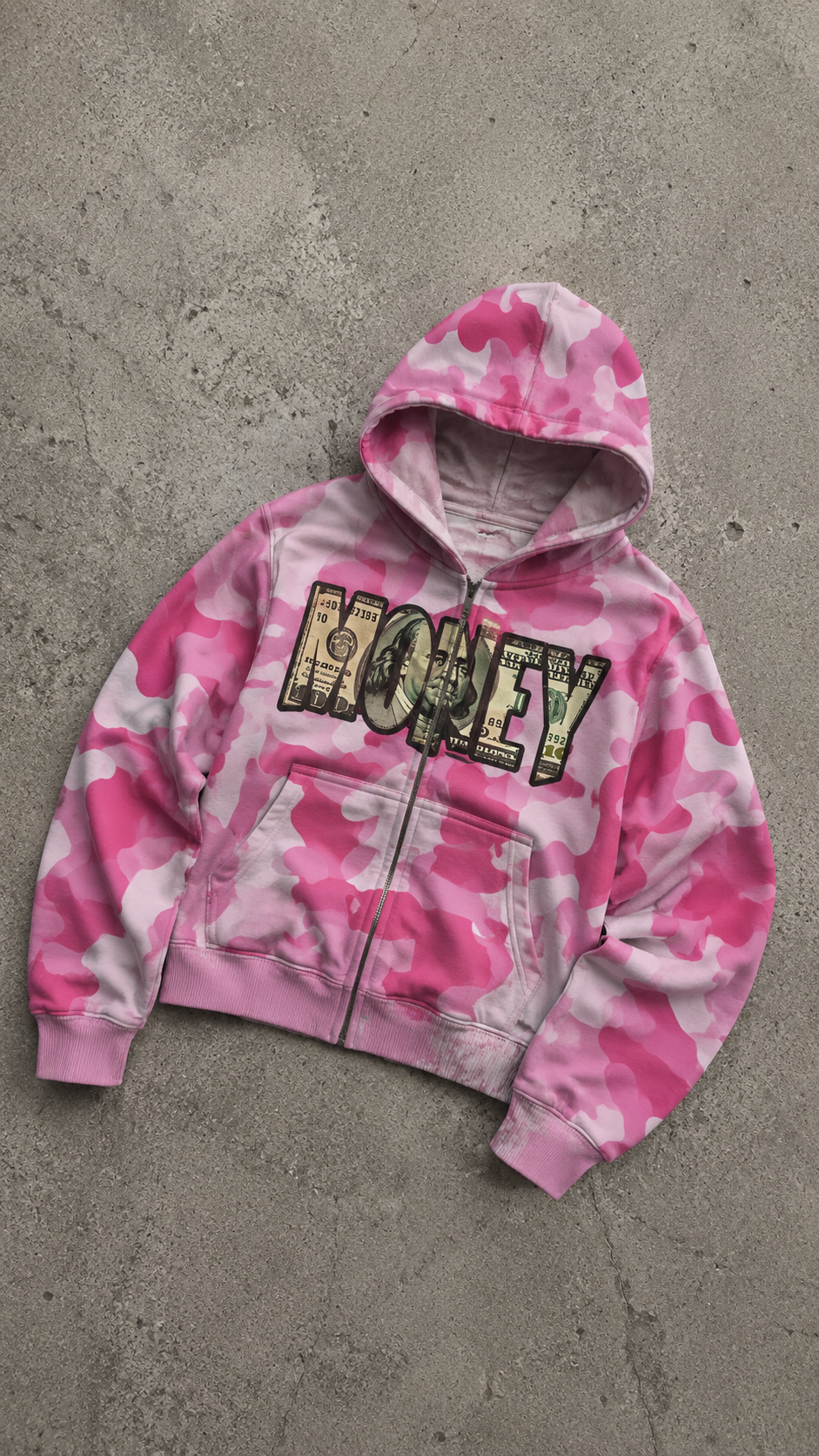 HEAVHELL CASHPINK HOODIE