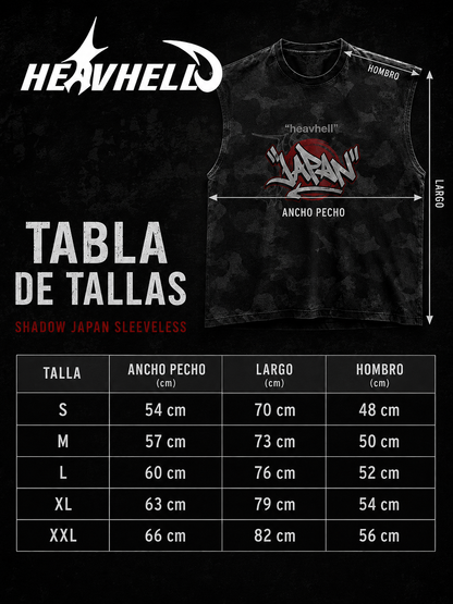 Shadow Japan Sleeveless HEAVHELL SHADOW JAPAN SLEEVELESS