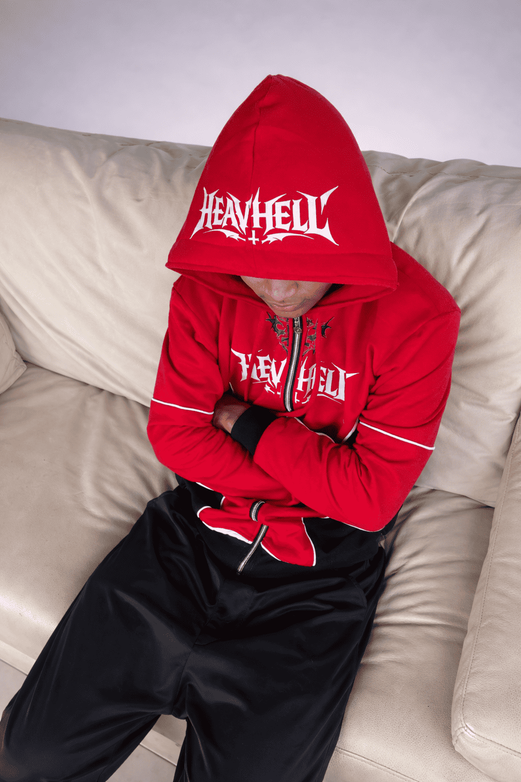 Heavhell Inferno Zip Hoodie