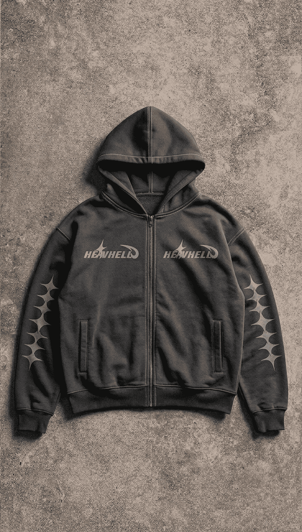 HEAVHELL STARFALL CORE Zip HOODIE