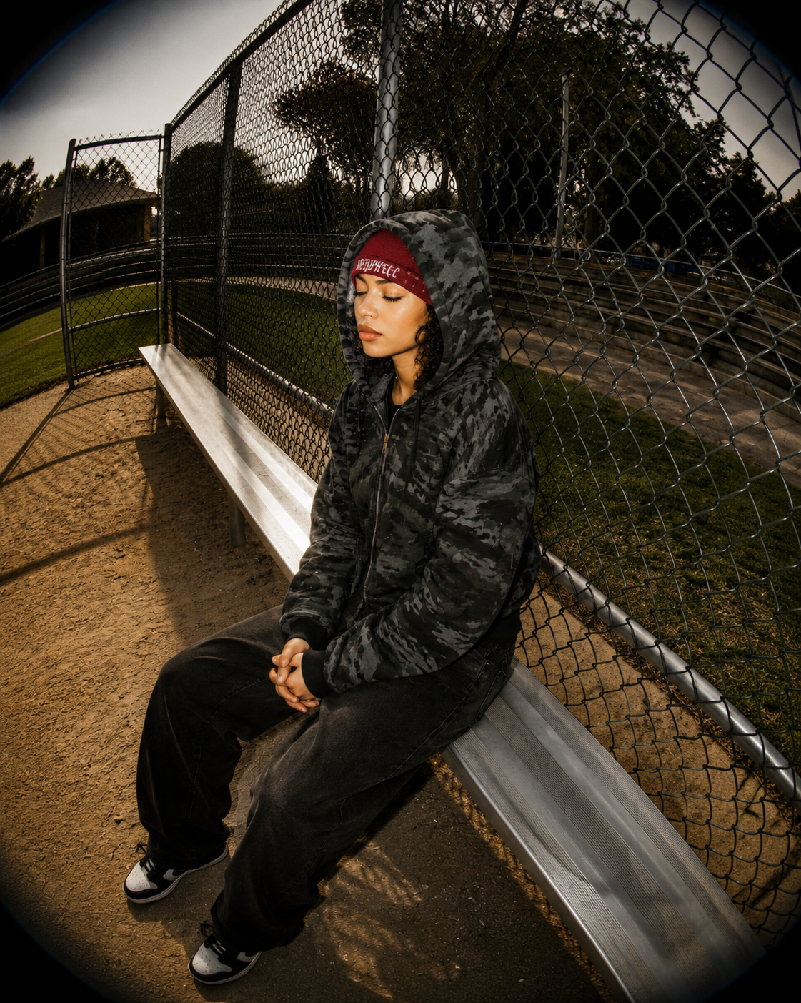 HEAVHELL SHADOW CAMO REVERSIBLE HOODIE