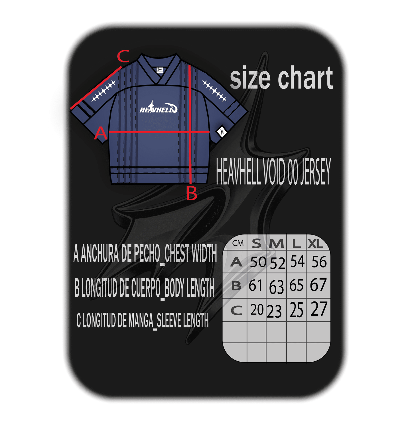 HEAVHELL VOID 00 JERSEY