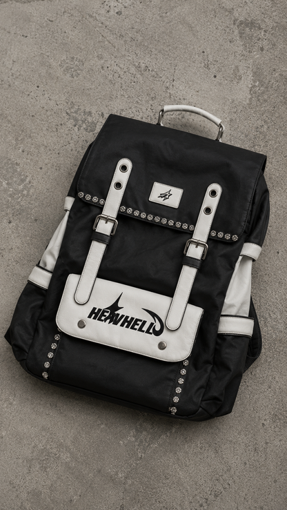 MIDNIGHT RIVET BACKPACK