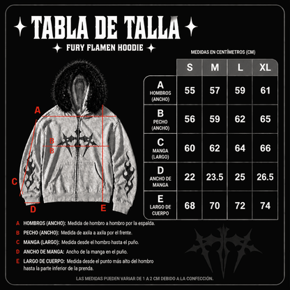 FURY FLAMEN HOODIE
