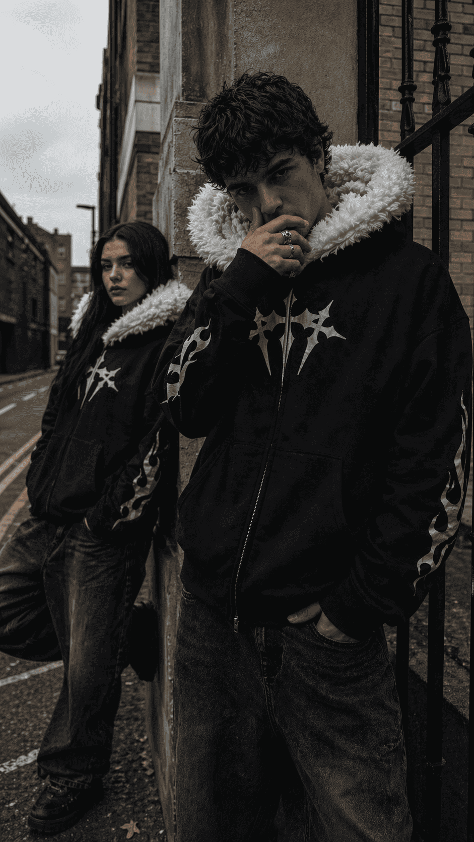 FLAME FROST HOODIE