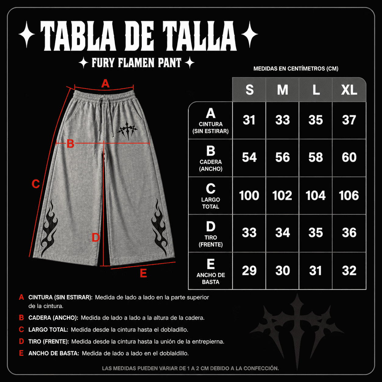 FURY FLAMEN PANT