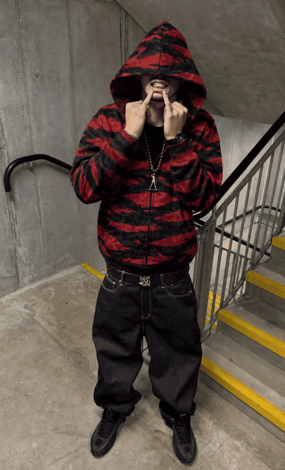 BLAZE CAMO HOODIE