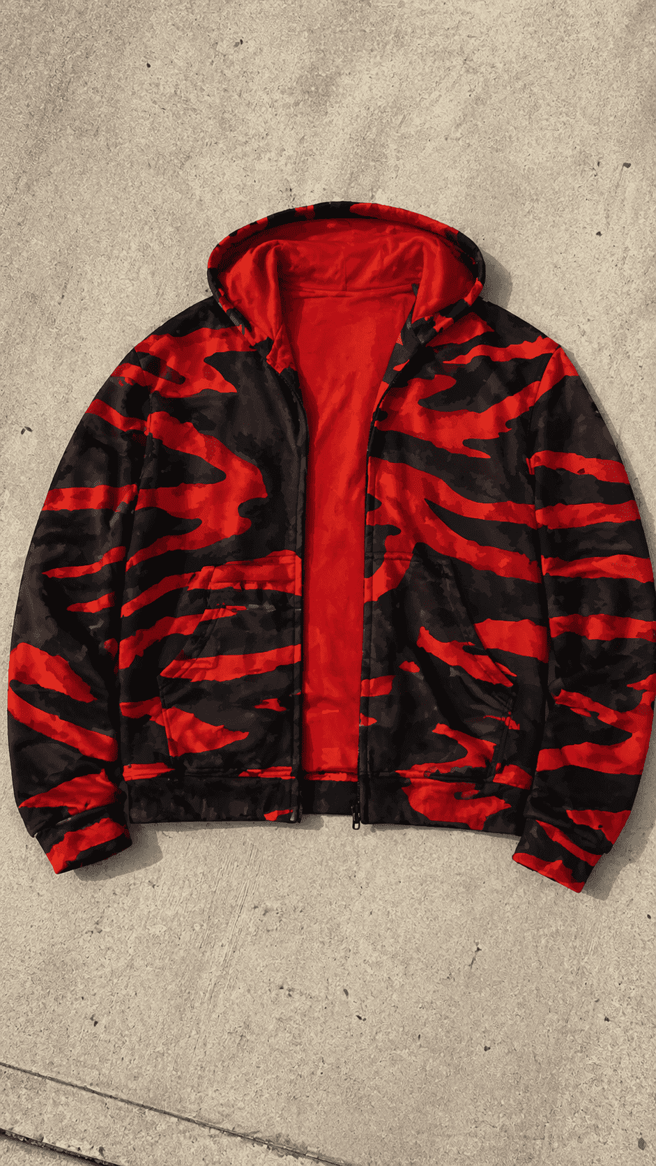 BLAZE CAMO HOODIE